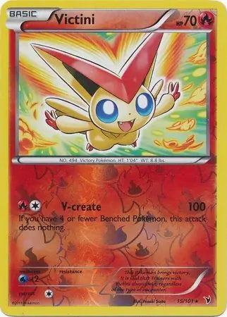 Noble Victories Victini #15/101 reverse holo